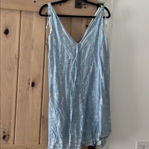 Blue dress